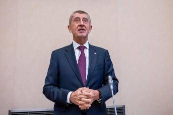 Il primo ministro ceco Andrej Babis
 - Fotogramma/Ipa