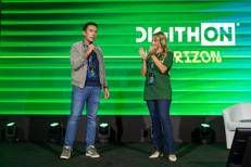 Il presidente e la vice presidente della Fondazione Digithon, Michele Ruta e Letizia D'Amato