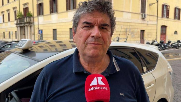 Riccardo Cacchione (Usb Taxi) - Adnkronos