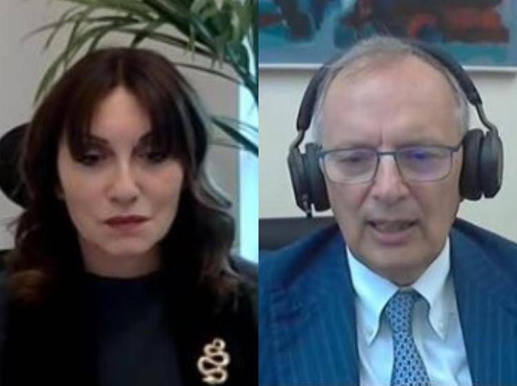 Jole Saggese /Gregorio De Felice capoeconomista Intesa Sanpaolo