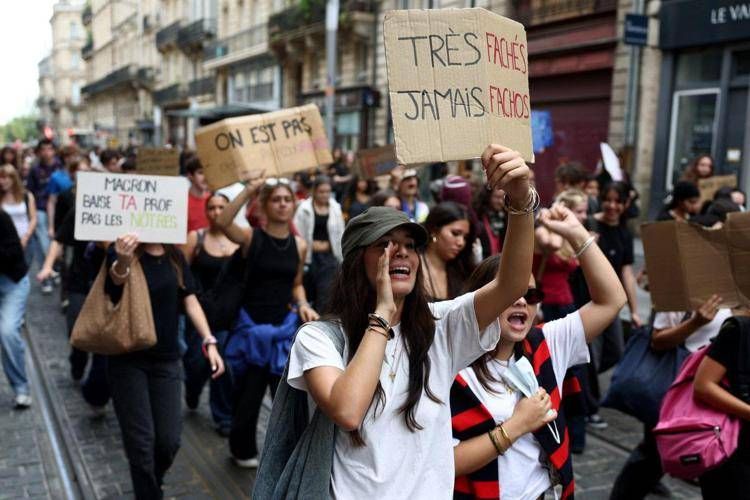 Proteste in Francia - (Afp)