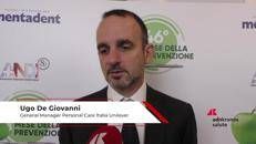 Salute orale: De Giovanni (Unilever), 'nostro hub digitale supporta consapevolezza in tema di prevenzione'