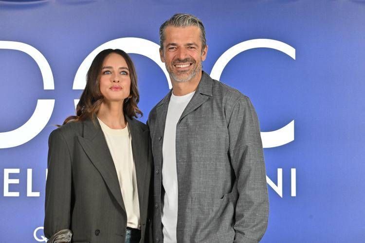 Matilde Gioli e Luca Argentero - (Ipa)