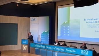 A2A, presentazione del bilancio sostenibilità - (Adnkronos)
