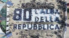 Dall’Altare della Patria al Circo Massimo: 4000 studenti festeggiano l’80esimo anniversario della Repubblica
