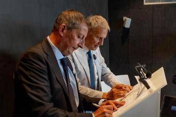Il presidente della Federazione Italiana Vela, Francesco Ettorre, e dal presidente della Lega Navale Italiana, ammiraglio di Squadra Donato Marzano - (foto Ufficio stampa)