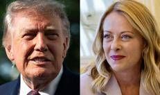 Donald Trump e Giorgia Meloni