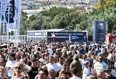 America’s Cup: Napoli guarda al 2027, 252mila visitatori per la regata preliminare, 7,5 volte Barcellona