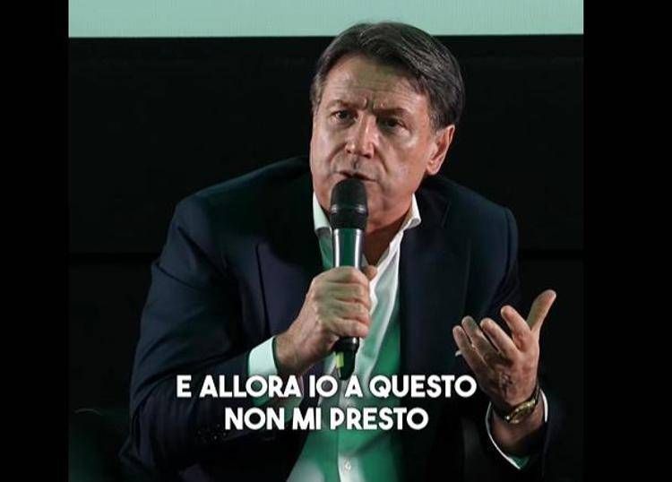 Giuseppe Conte a Frosinone