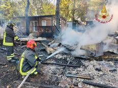 Operazione dei Vigili del Fuoco a Peschiera del Garda