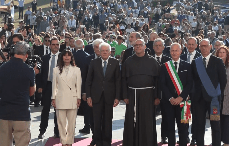 San Francesco, Mattarella ad Assisi: 