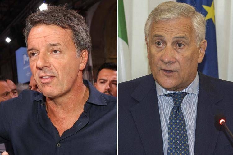 Renzi e Tajani - (Fotogramma)