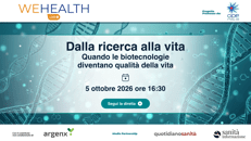 Dalla ricerca alla vita.Quando le biotecnologie diventano qualità della vita - La diretta