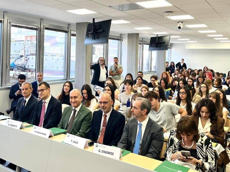 Inaugurazione aule Policlinico Veterinario Gregorio VII - (foto Adnkronos)