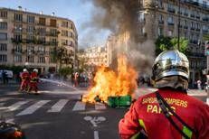 Le proteste in Francia - (Afp)