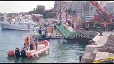 Termoli, furgone finisce in mare e muore il conducente - Video