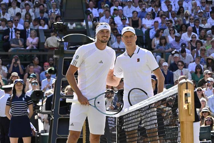 Alexander Zverev e Jannik Sinner  - Ipa/Fotogramma 