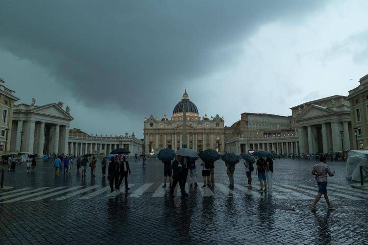 Maltempo su Roma - (Ipa)