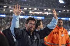 Lionel Messi nell'ultima partita con l'Argentina - (Ipa)