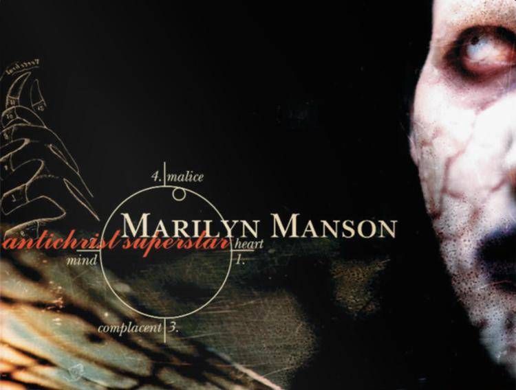 La copertina di 'Antichrist Superstar', il disco di Marilyn Manson del 1996