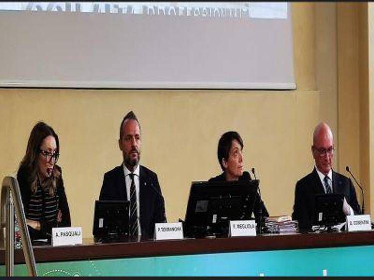 Un momento della presentazione dei dati