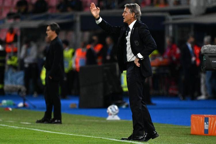 Il ct dell'Italia Roberto Mancini - Ipa