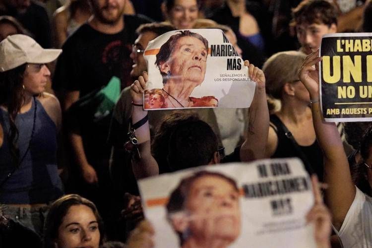 Le proteste in Spagna