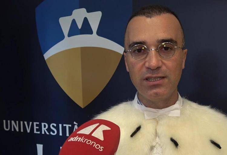 Carlo Alberto Giusti, rettore dell'Università degli Studi Link, a margine dell'inaugurazione dell'Anno Accademico 2026-2027 a Roma