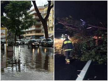 Maltempo a Roma - (Fotogramma)