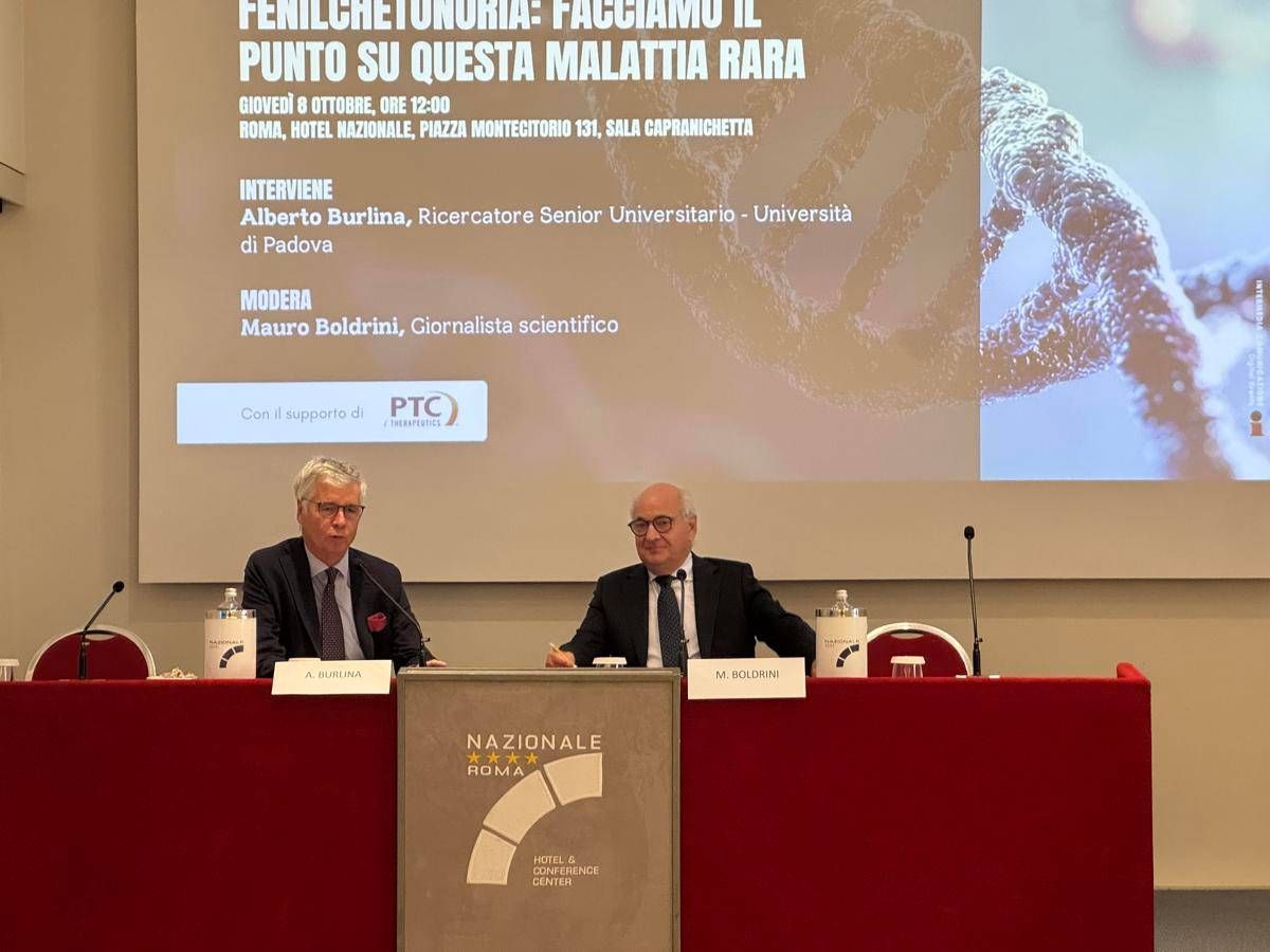 Malattie rare, a Roma focus su fenilchetonuria