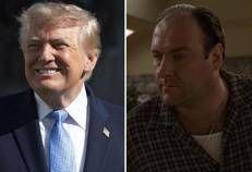 Donald Trump e James Gandolfini - (Fotogramma/Archivio(