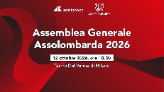 Assolombarda, il 12 ottobre l'assemblea: diretta streaming su Adnkronos a partire dalle 12