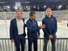Christof Leitner, Giovanni Bozzetti e Diego Kostner - (Adnkronos)