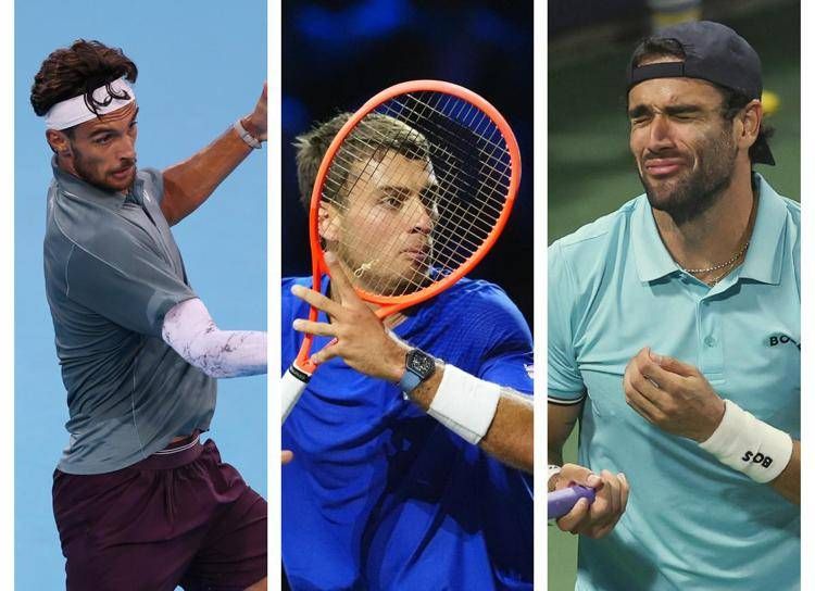 Musetti, Cobolli e Berrettini - Ipa