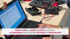 Pedopornografia online, sette arresti