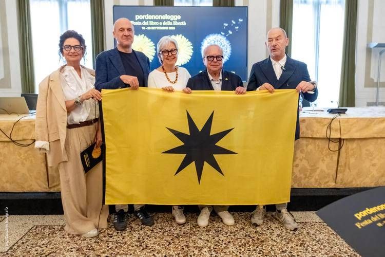 (I vertici della Fondazione Pordenonelegge.it  - ufficio stampa)