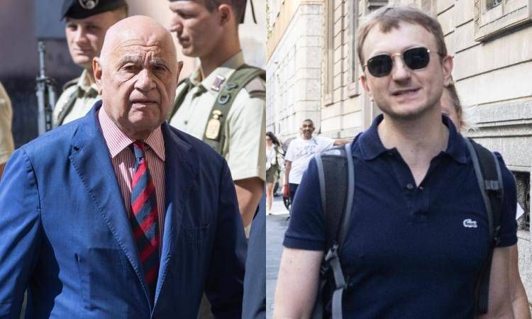 Da sinistra: Carlo Nordio e Alberto Stasi - (Ipa)