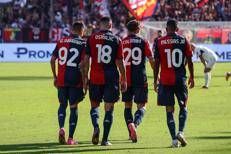 Giocatori del Genoa  - Ipa/Fotogramma 