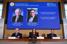 Premiati per il Nobel Economia 2026 - (Afp)