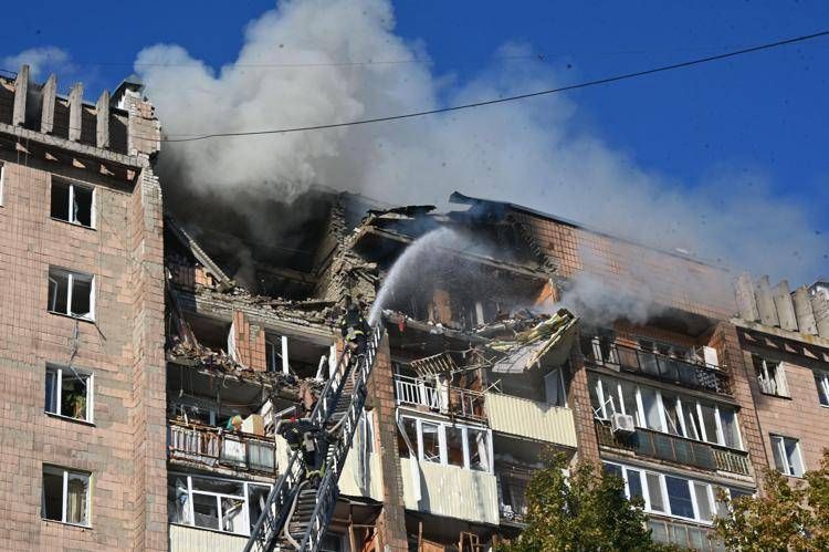 Attacco su Kharkiv - (Afp)