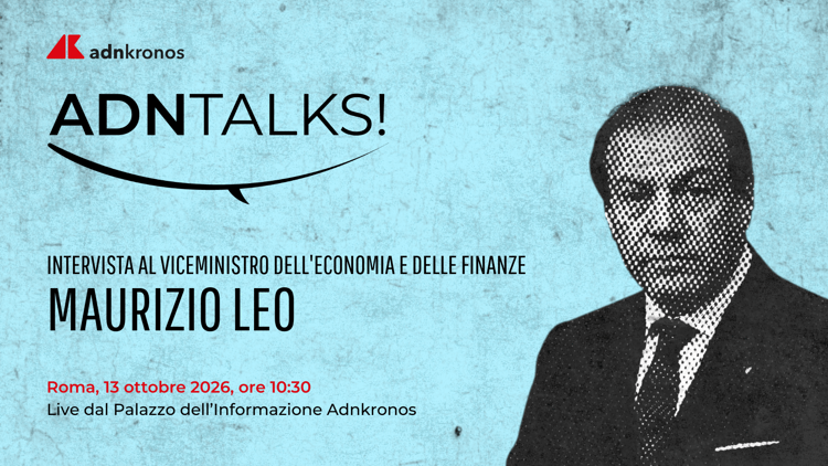 Il vice ministro Leo domani all'Adnkronos per AdnTalks, diretta dalle 10:30