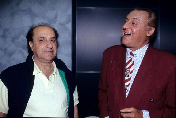 Giorgio Bracardi e Renzo Arbore - (Ipa)