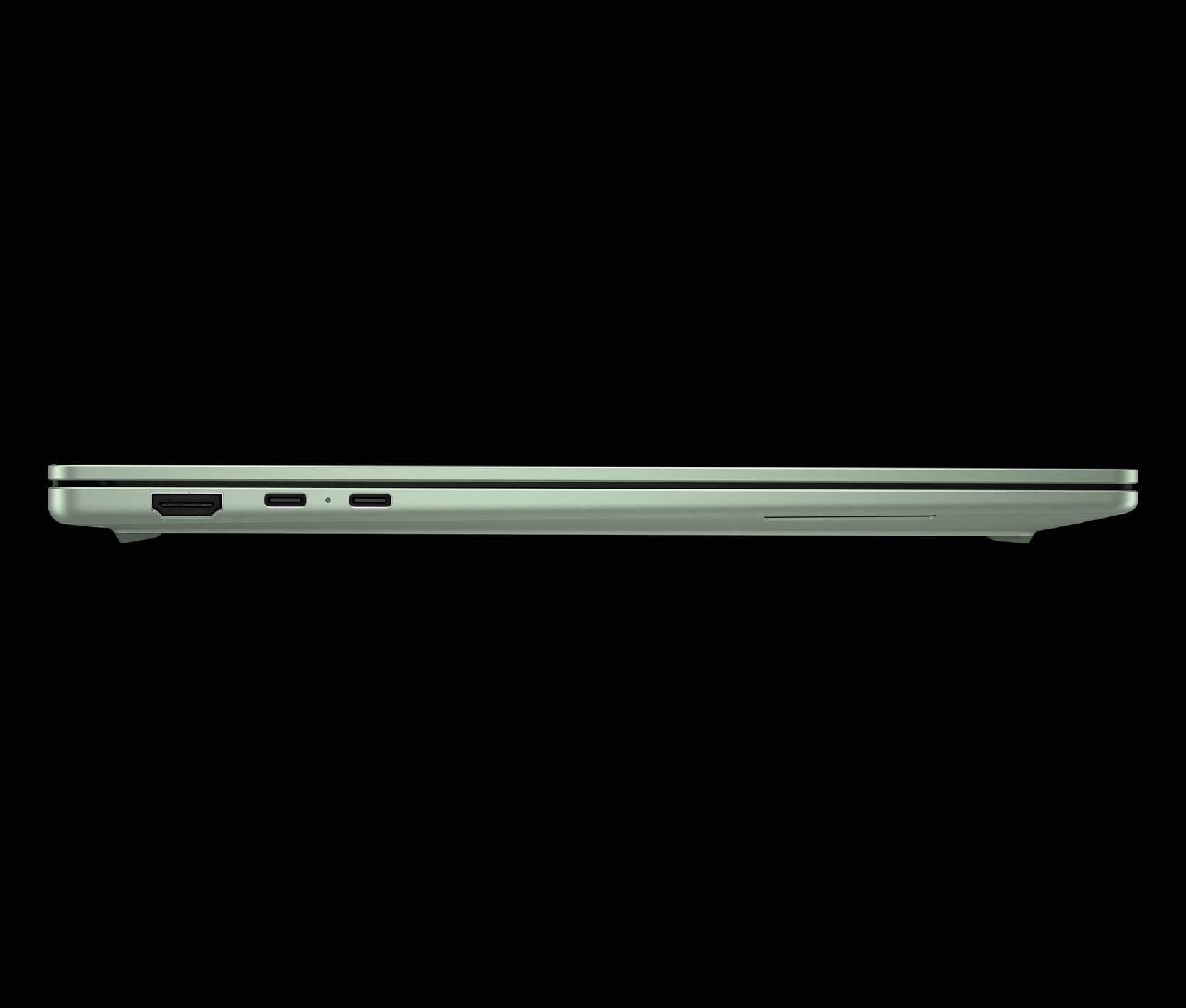 hp omnibook 5 14 soft honey dew profile right