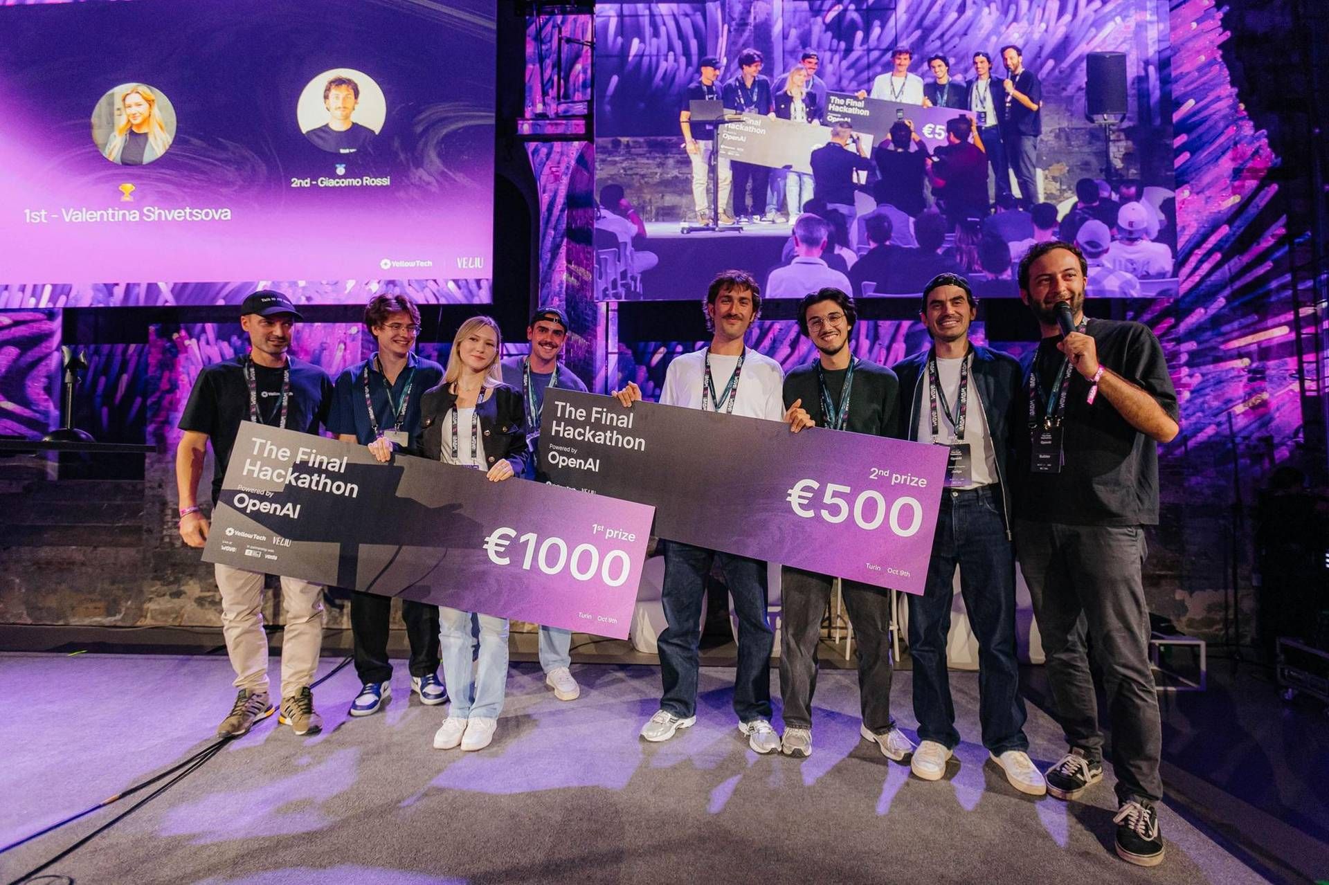 Italian Hackathon League, Valentina Shvetsova vince la finale all'insegna dell'AI locale