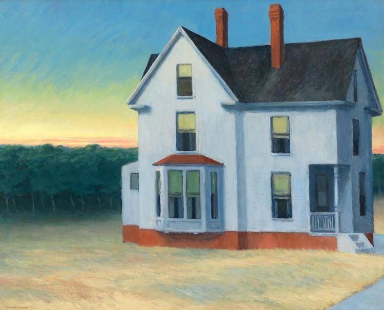 (Una delle opere di Edward Hopper esposte - ufficio stampa)