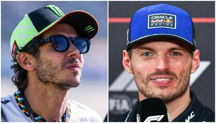 Valentino Rossi e Max Verstappen  - Ipa 