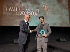 Acea premia il cortometraggio vincitore del contest 'I mille volti dell’acqua' - (Foto Adnkronos)