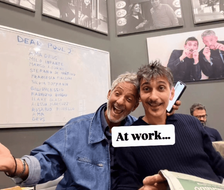 Fiorello, Biggio - Instagram