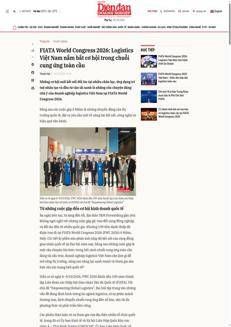 Vietnam: Vietnamese logistics companies strengthen ties with Italy at the FIATA World Congress in Milan.