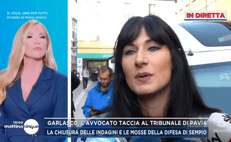 Angela Taccia a Mattino 5 - (Screen)